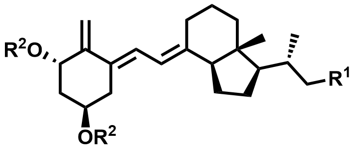 Calcitriol intermediates general structure