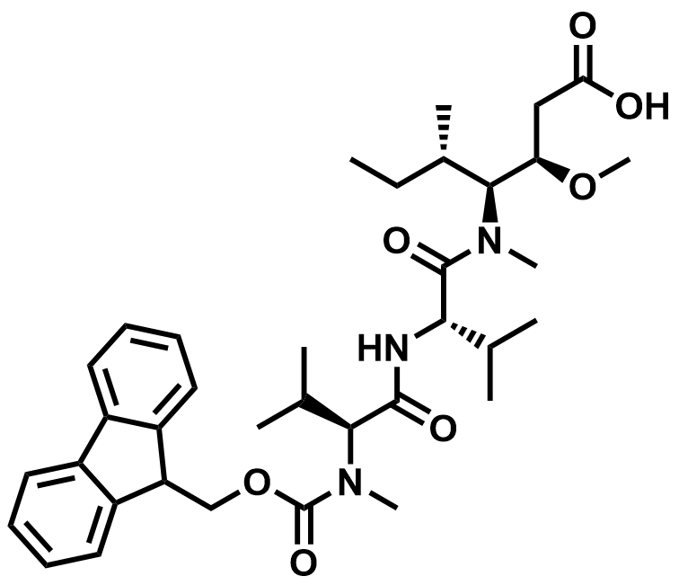 Fmoc-3VVD-OH (863971-44-2​) structure