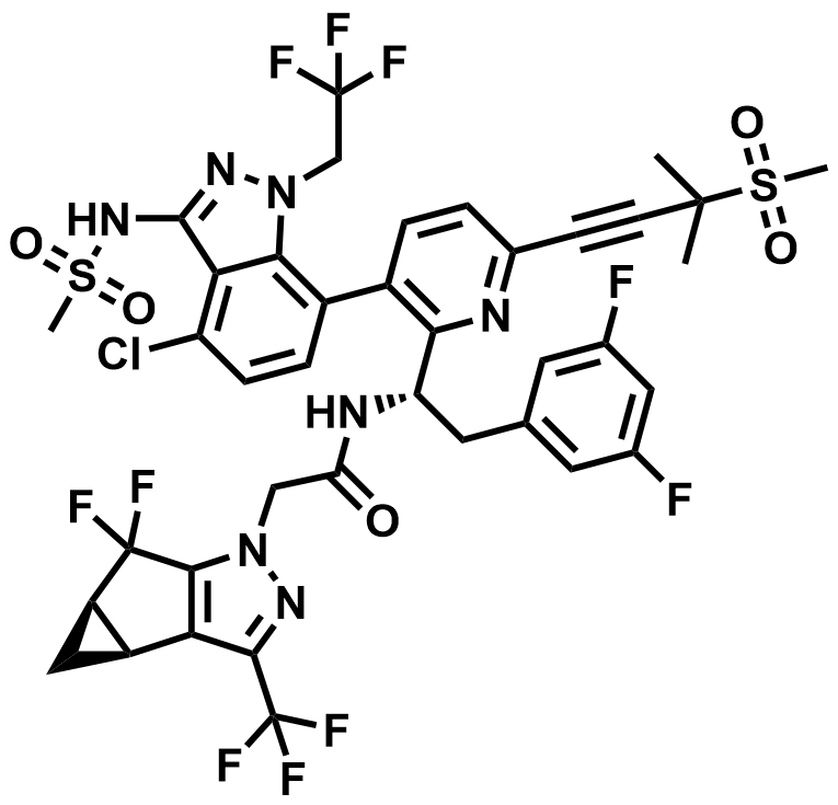Lenacapavir 2189684-44-2 structure