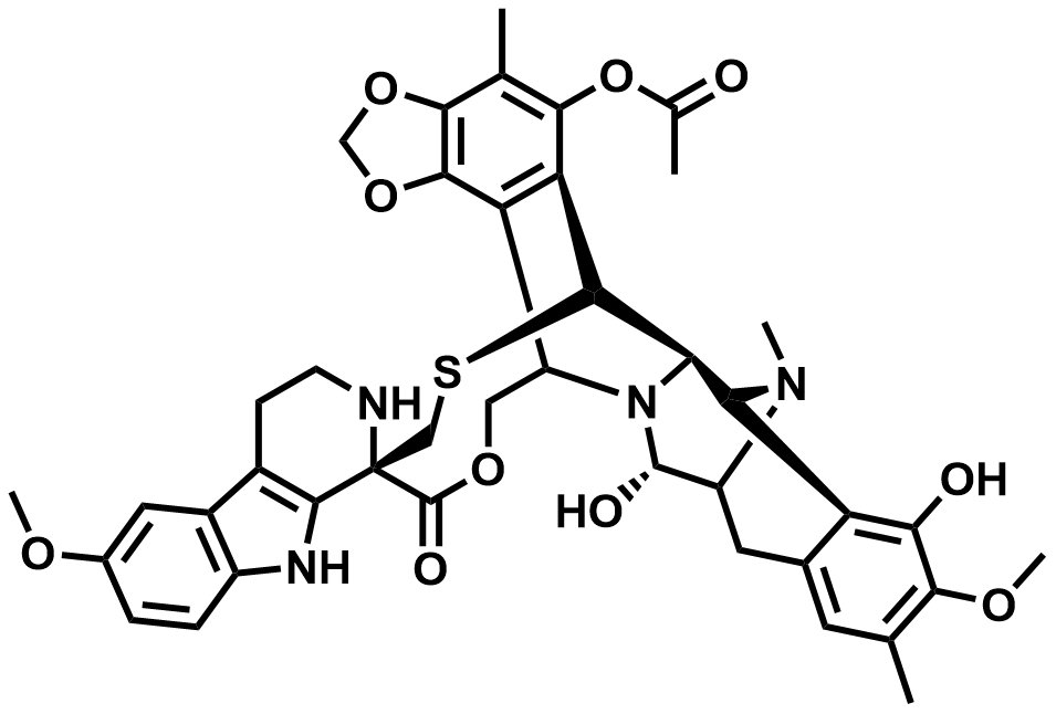 Lurbinectedin (497871-47-3) structure