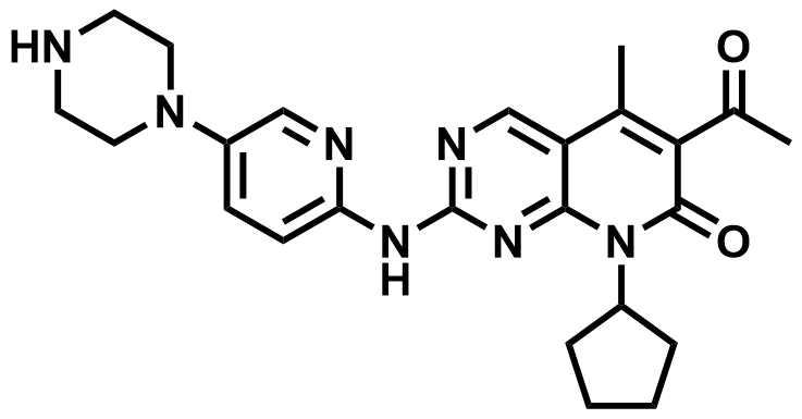 Palbociclib (571190-30-2) structure