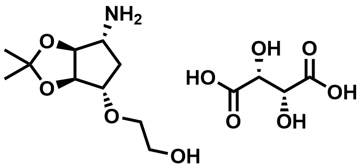 Ticagrelor intermediate 376608-65-0 structure