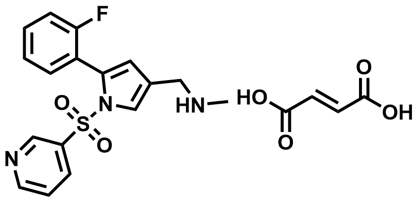 Vonoprazan Fumarate 881681-01-2 structure