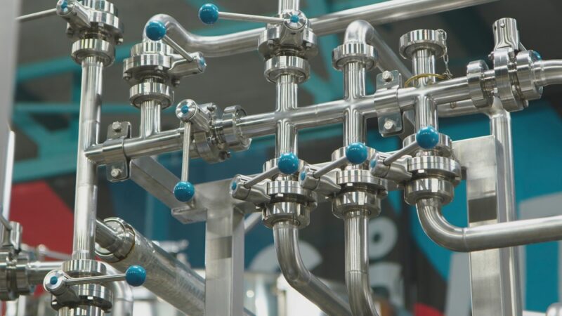 Pipework in specialty chemical manufacturing